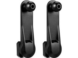 Braço Extensor De Junta Esférica De 2 Peças Para Celular, Adaptador De Extensão Preto
