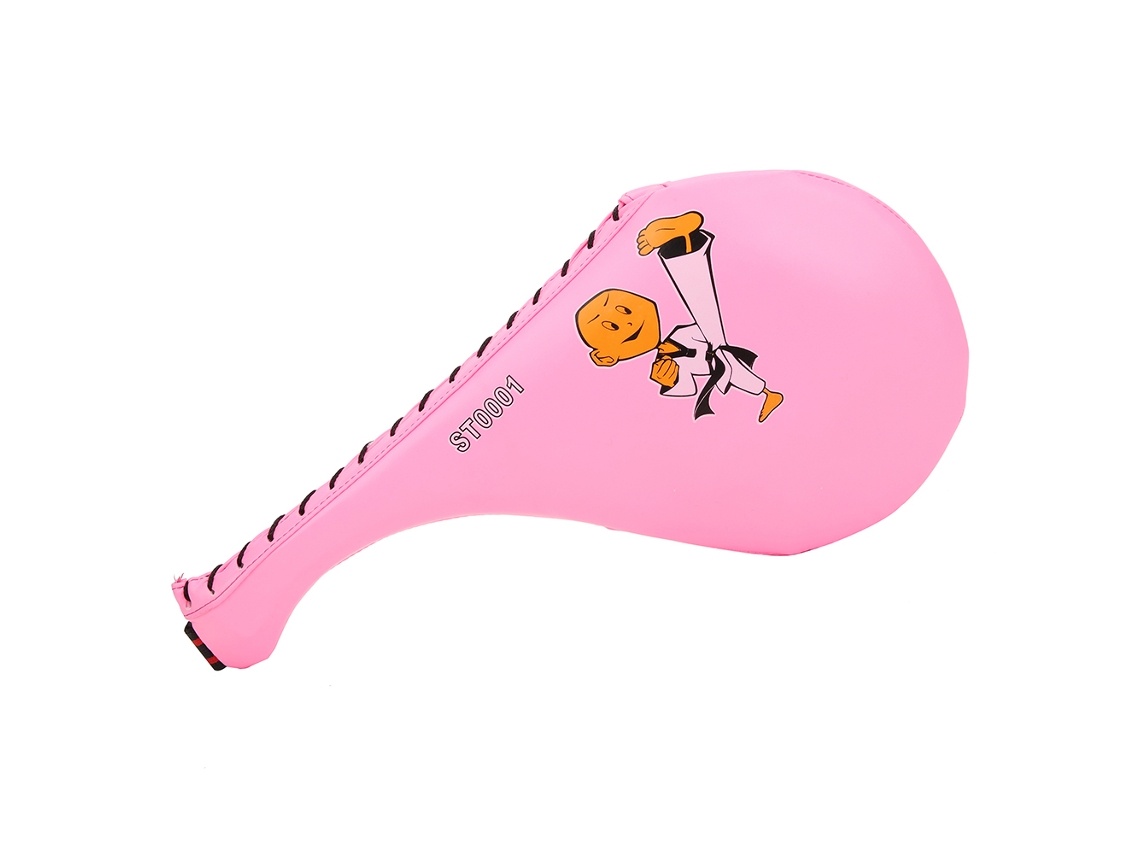 Alvo De Treino De Boxe Taekwondo Karatê Chute E Punho Soft Pu Esponja Rosa Para Crianças