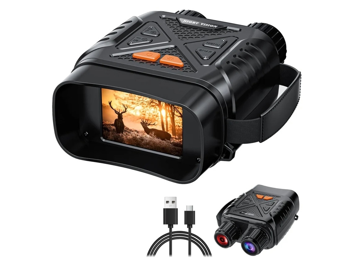 Óculos De Visão Noturna Binóculos De Visão Noturna Para Adultos Zoom Digital de 10x Câmera De Binóculos Com Tela Hd De 2 A 8 Pode Tirar Fot Yizhood