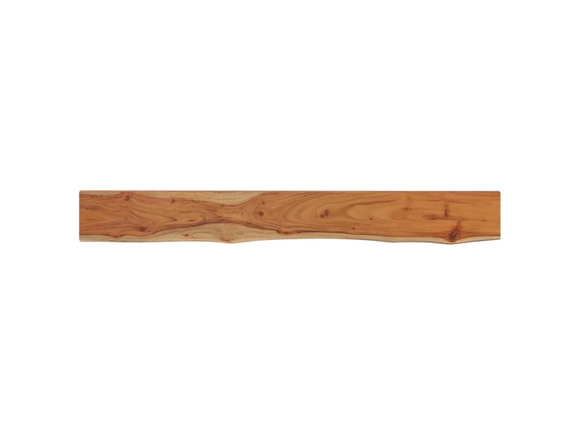 Prateleira De Parede Vidaxl Marrom Madeira (160x20x3.8 Cm)