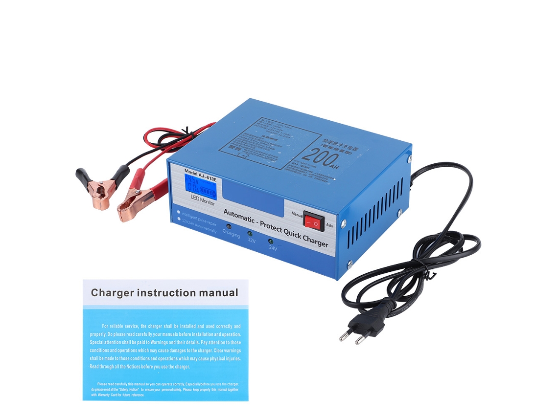 Lurelia Carregador De Bateria 150-250v 12v 250v 150v 24v Para Automóvel Automático