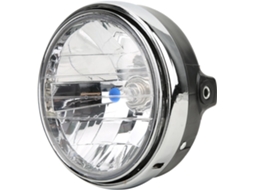Farol De Motocicleta Alta Transmissão, Desempenho Confiável, Fácil Instalação, 7 Polegadas, Lente Transparente, Lente