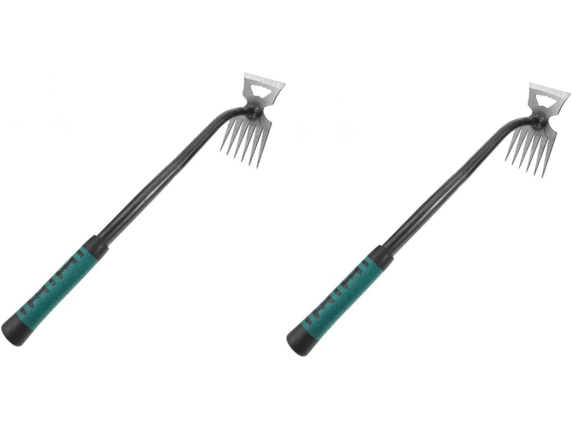 Conjunto De 2 Ferramentas Para Capinar, Ferramenta De Jardinagem, Ferramenta Para Arrancar Ervas Daninhas.