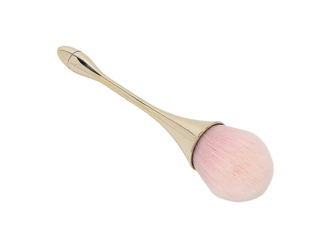 Pincel De Pelo Macio Para Pó Solto, Pincel De Maquiagem Fashion, Ferramenta Cosmética Para Maquiadores Everley891 (dourado)