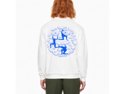 Moletom clássico Rockinstone "A Little Help From My Friends" com estampa dupla face e design exclusivo.