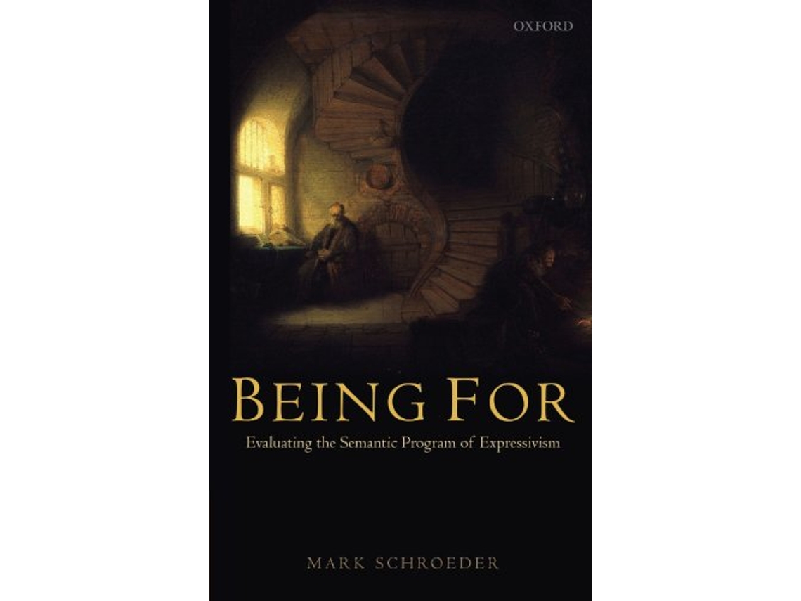 Livro Being For de Mark Schroeder (Inglês)