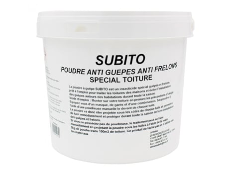 Pó Anti Vespas SUBITO Vespas Telhado Especial 5 kg Spguepe5