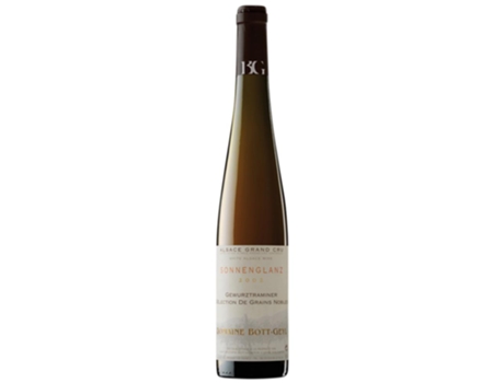 Vinho DOMAINE BOTT-GEYL Domaine Bott-Geyl Sonnenglanz S.G.N. Gewürztraminer Alsace 2002 (0.5 L - 1 unidade)