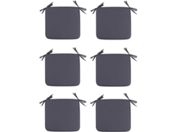Genérico Almofadas Para Cadeiras Com Tira Quadrada, Almofadas Para Cadeiras De Jardim O Verão, Cadeiras De Jantar