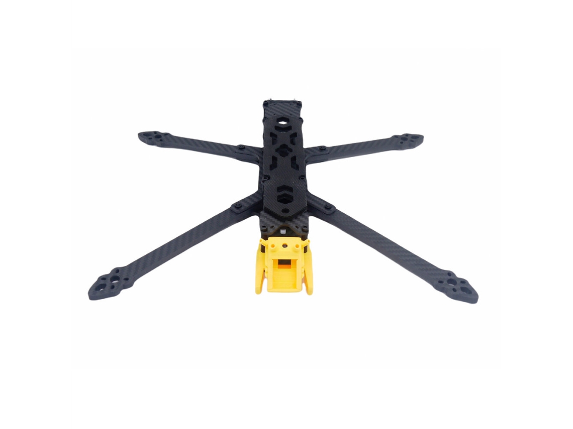 Kit de Estrutura de 7 Polegadas Abóbora, Compatível com Drones de Corrida Fpv Dji O4 Pro / Dji O3 / Vista / Analógicos. MDUG
