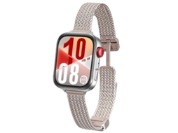 Bracelete para Huawei Watch Fit 4 Pro / Fit 4 / Fit 3 Aço Inoxidável Fecho Magnético de Orelha de Trigo Starlight XIAOMOYU