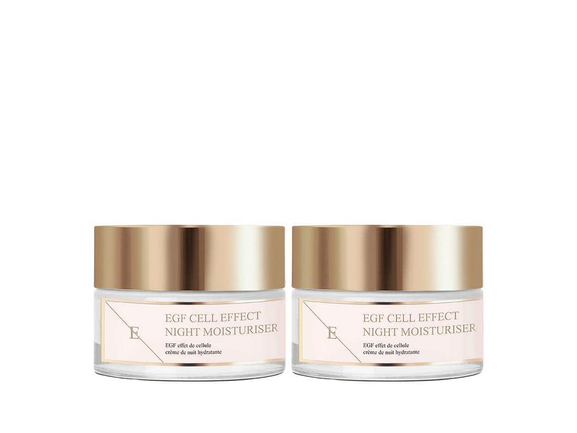 2x Hidratante Noturno Celular EGF 50ml Erth Skin London