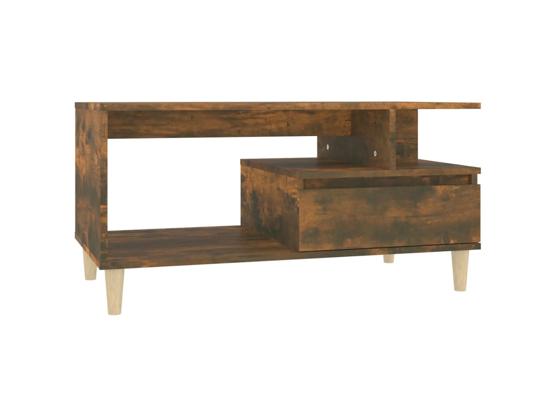 Coffee Table, Coffee Tables Vidaxl Marrom Madeira Processada (n/a)