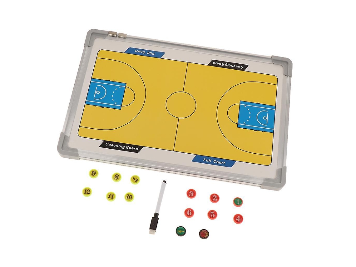 Quadro Magnético De Estratégia De Treinamento De Basquete Com Placar Olysi Shop