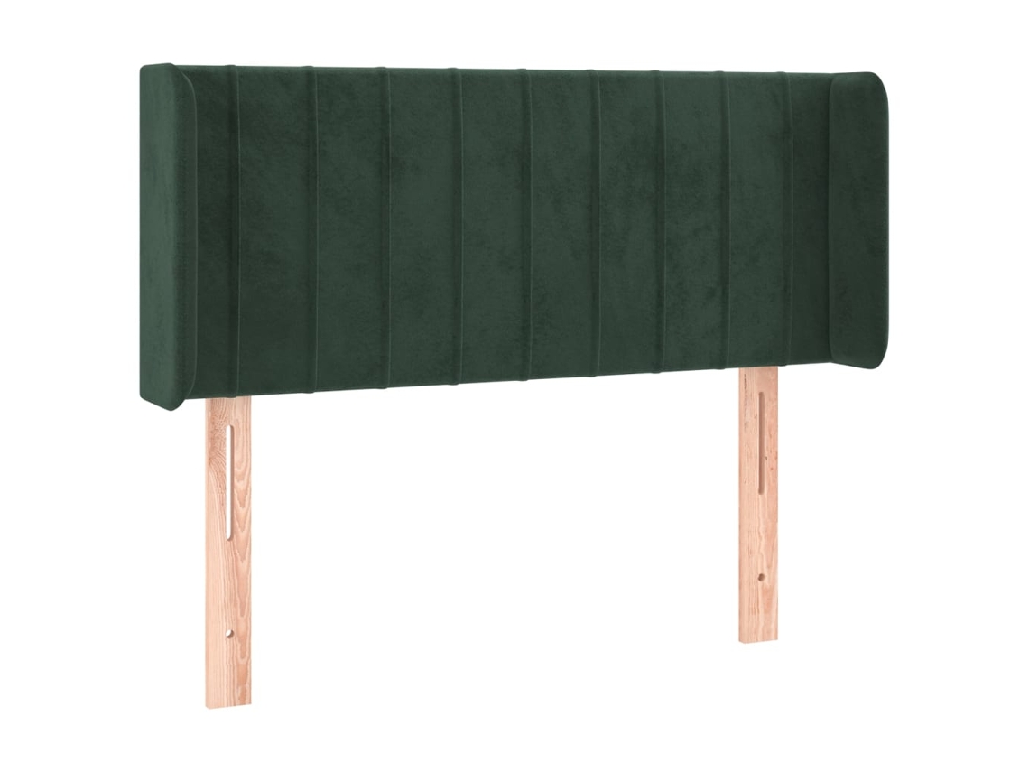 Headboard, Headboards Vidaxl Verde Veludo (83 X 16 X 78/88 Cm)