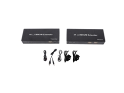 Extensor Kvm Usb Com Interface Multimídia Hd Transmite Vídeo 4k Via Cabo Cat5e 6 7 Controle Remoto Rato Teclado Plugue Uk