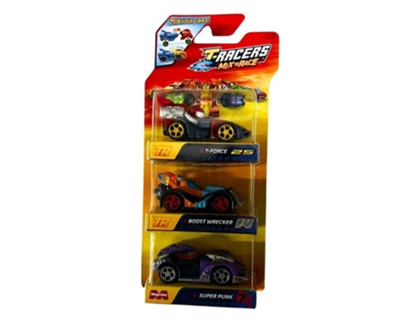 Set 3 T Racers Mix´n Race Con T Force, Boost Wrecker Y Super Punk Magic Boxmagicboxp24