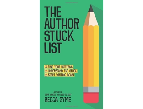 Livro The Author Stuck List de Becca Syme (Inglês - Capa Dura)