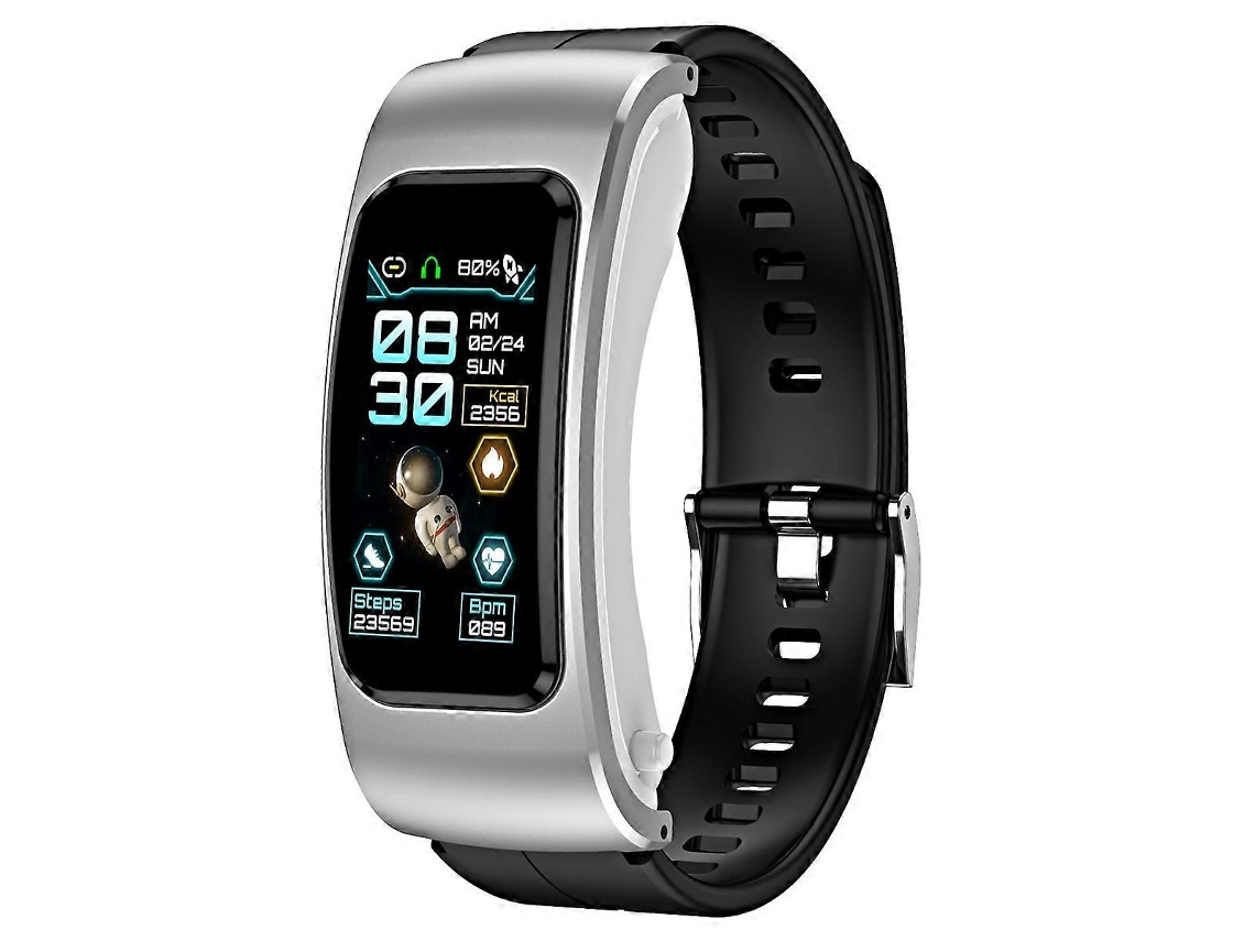 Fone De Ouvido K60 Com Pulseira De Silicone De 1,08 Polegadas, Removível, À Prova D'água, Compatível Com Smartwatch E Chamadas Bluetooth.