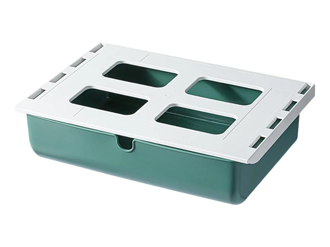 Lurelia Organizador Maquilhagem Autoadesivo Em Plástico E Abs Verde 5 Cm Para Escritório E Casa