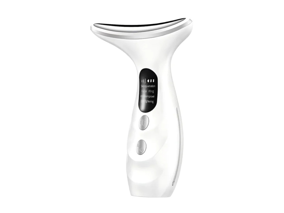Massageador Facial, Massageador Para Levantamento De Pescoço, 4 Modos 45 ° C, Dispositivo Facial Antirrugas, Massageador Elétrico Ems Para E Yizhood