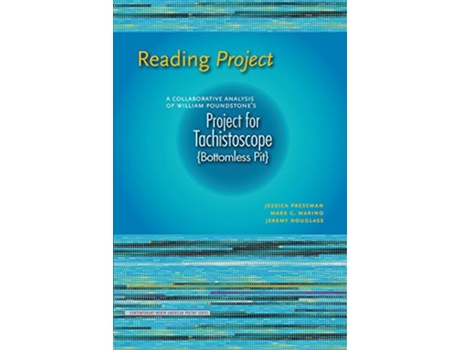 Livro Reading Project de Jessica Pressman, Mark C Marino et al. (Inglês)