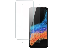 Conjunto de Películas de Ecrã Hd Antiriscos Dureza para Samsung HONGWE. Vidro Temperado (2un)