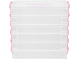 Estojo Empilhável Topbathy, Porta lápis, Porta canetas, Organizador de Mesa para Meninos e Meninas, Material e