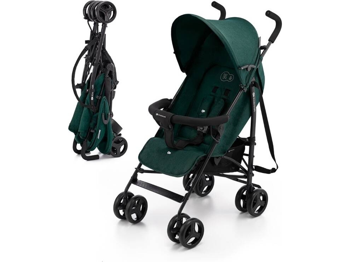 Carrinho de Bebé KINDERKRAFT Tik Green (Outlet Grade A)