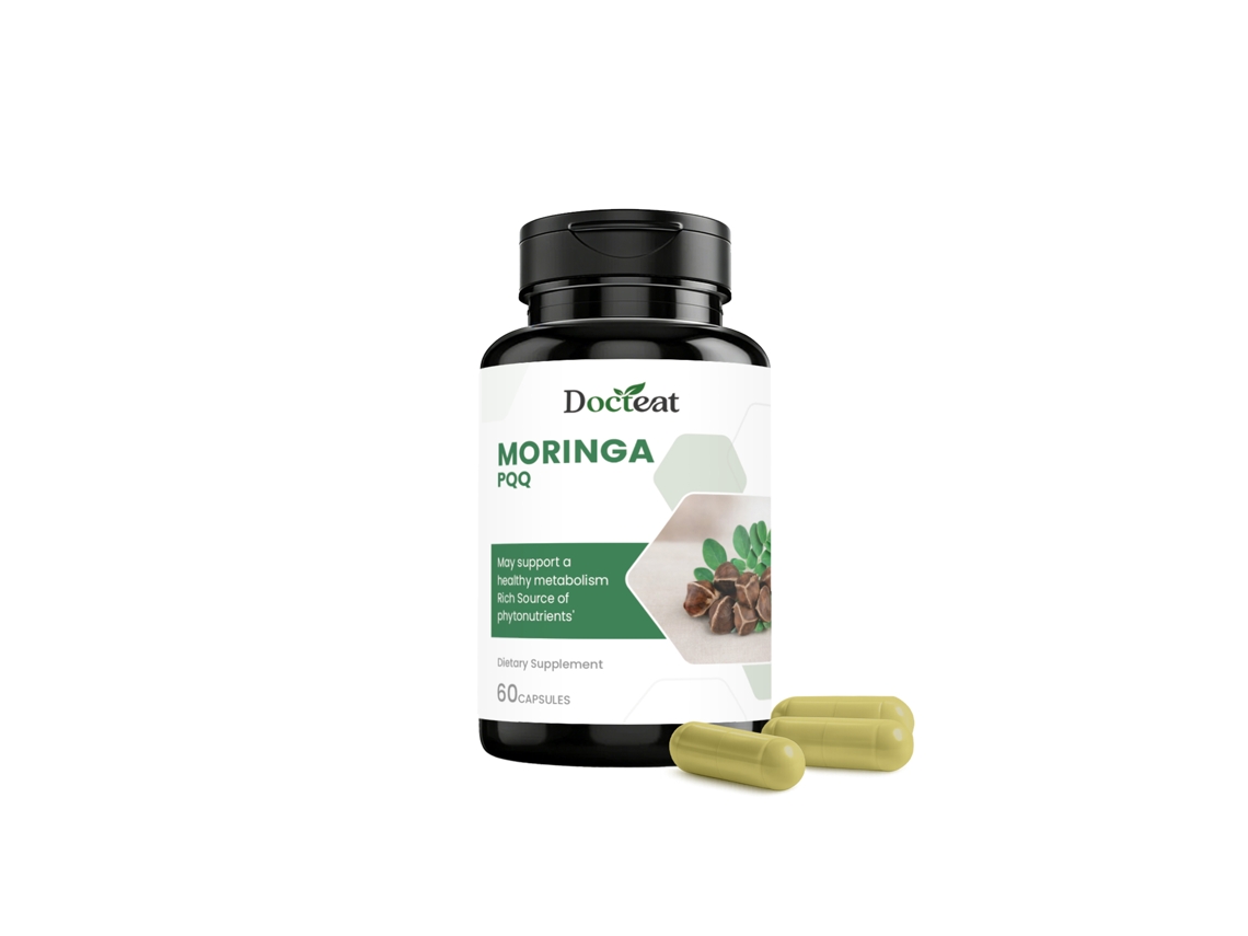 Cápsulas Moringa Pqq Energia Natural