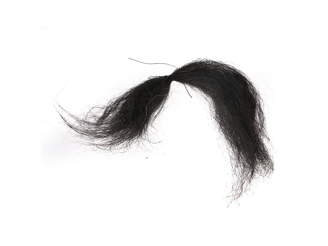 Barba Falsa (material De Pelo De Iaque, Pode Ser Permanente E Tingida) + Eoocoo