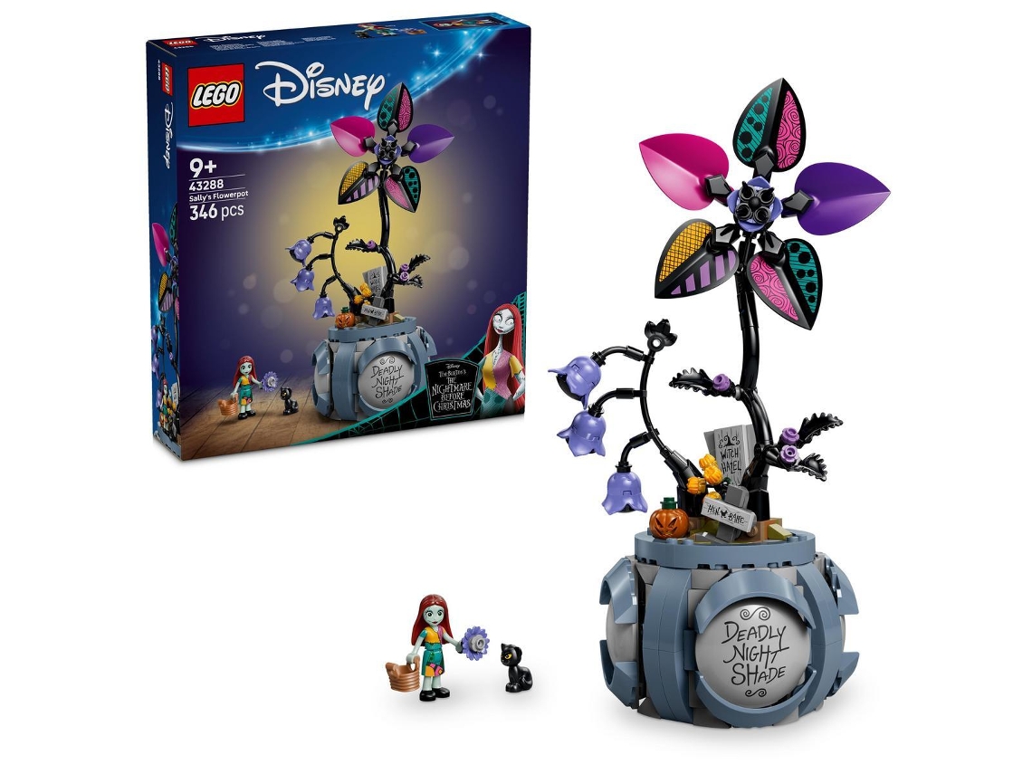 Lego® 43288 | Disney Classic Vaso Da Sally Pesadelo Antes Do Natal De Tim Burton Set De Construção - A Partir Dos 9 Anos