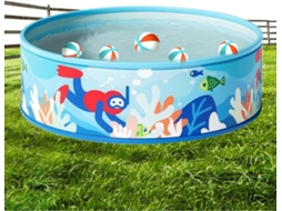 Piscina Portátil | Piscina Infantil Piscina Redonda E Grossa De Pvc Para Jardim, Adultos E Quintal Vayotoy