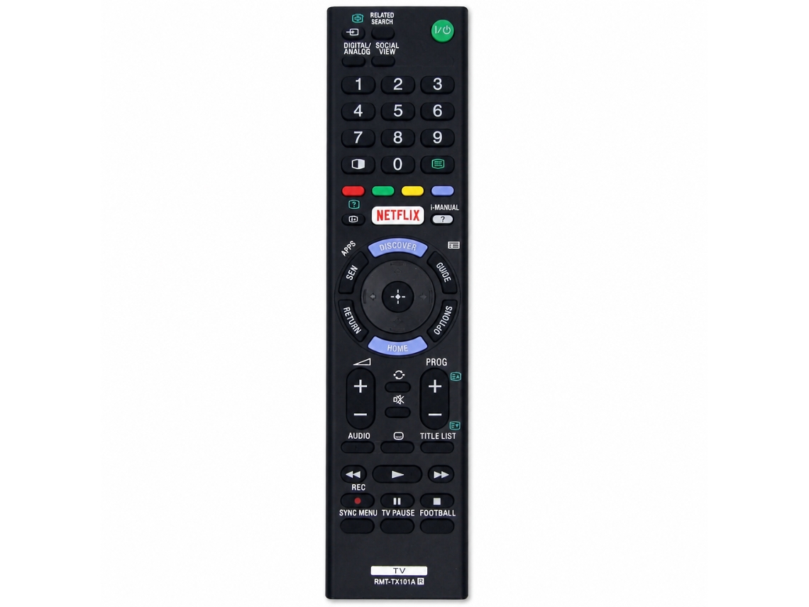 Telecomando Para Tv Compatível Com Televisores Sony, Modelo Rmt-tx101a