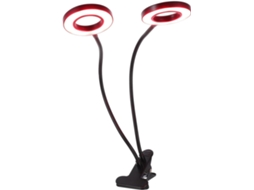 Inoomp Lâmpada Led para Plantas com Clipe e Usb 5v Ajustável, Luz de Crescimento para Plantas de Interior, Espectro CHABERLU