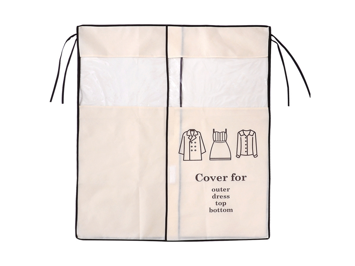 Lurelia Capa Para Roupa, Antipoeira, Com Fecho, Transparente, 120 X 120 Cm, Proteção Extra