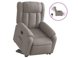 Electric Stand Up Recliner Chair, Electric Stand Up Recliner Chairs Vidaxl Cinzento-acastanhado Tecido