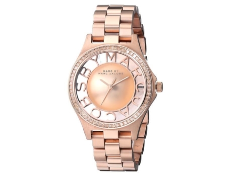 Relógio Feminino MARC BY MARC JACOBS Henry Mbm3339. F-Pink