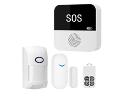 Gateway Inteligente Sem Fio Wifi Com Chamada De Emergência Sos, Alerta De Voz, Detector Infravermelho Magnético Antirroubo Para Portas. Perfeito.