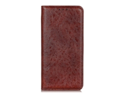 Capa De Couro Com Flip Horizontal E Textura De Cavalo Louco, Magnética Retrô, Com Suporte E Compartimentos Para Cartões, Para Galaxy S10 Lite/a91
