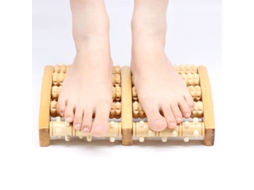 Lurelia Rolo De Massagem Para Pés, Fascite Plantar, Madeira, Formato Portátil, Alívio Do Arco