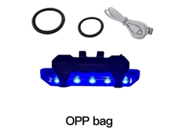 Lanterna Traseira De Bicicleta à Prova Dágua, Luz Dianteira Para Ciclismo, Led Recarregável Via Usb, Farol Para Mountain Bike, Lu Aquaforge