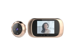 2026-timbre De Porta Com Câmera Lcd Visor Digital De 2,8 Polegadas 90 Graus Noite Infrarrojo Ouro