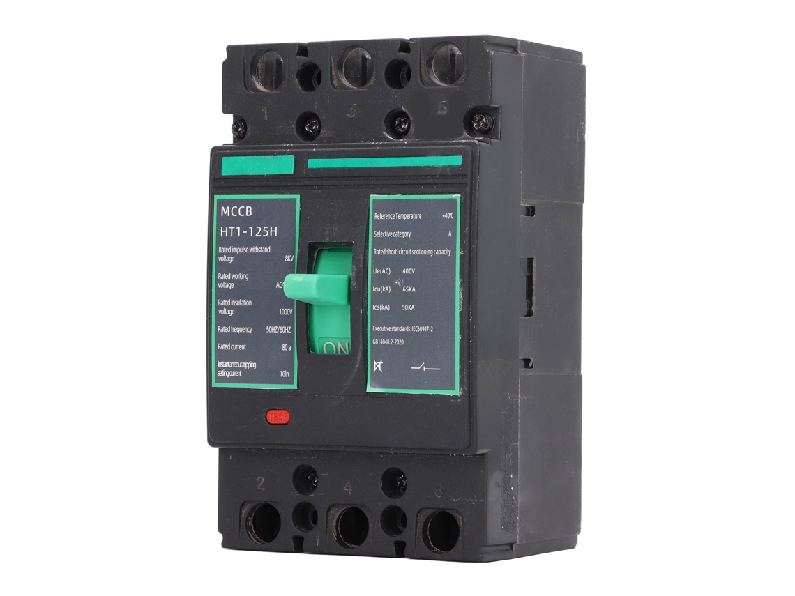 Disjuntor MCCB 3P 80A 400V Alta Capacidade S/MARCA