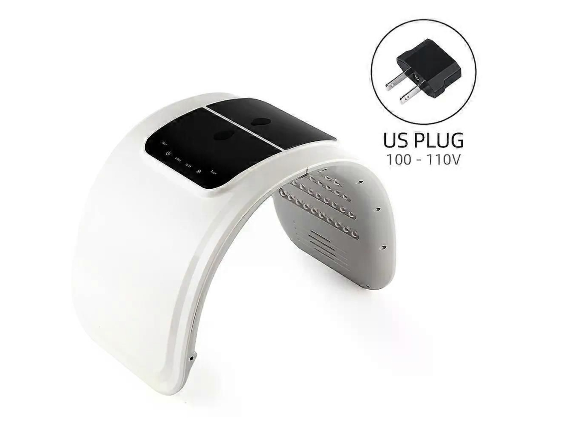 Máscara Facial Profissional de Led Pdt com 7 Cores, Terapia Luz Vermelha, Dispositivo Rejuvenescimento da Pele , Lifting Facial, Máquina GOKOCO