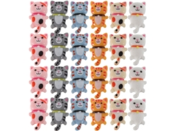 30 Adoráveis Tachinhas Em Formato De Gato Para Quadros Cortiça, Acessórios Decorativos De Plástico E Metal Para Fixar