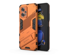 Capa Para Xiaomi Redmi Note 11t Pro 5g China Punk Armor 2 Em 1 Em Pc + Tpu À Prova De Choque Com Suporte Invisível
