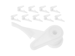 Clips De Plástico Minimalistas Para Luminárias De Teto, Compatíveis Com Lâmpadas Led, Para Instalação Em Escritórios (10 Peças).