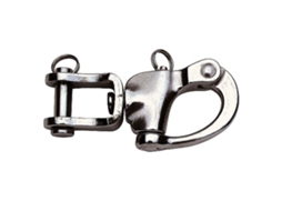 Mosquetão Harness Prateado 40 X 127 Mmekkia