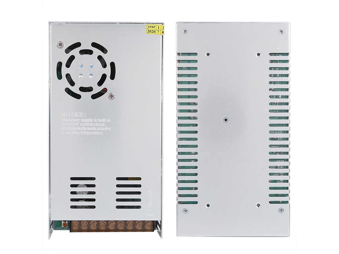 Adaptador de fonte de alimentação comutada de 36 V CC para tiras de LED e impressoras 3D (360 W)